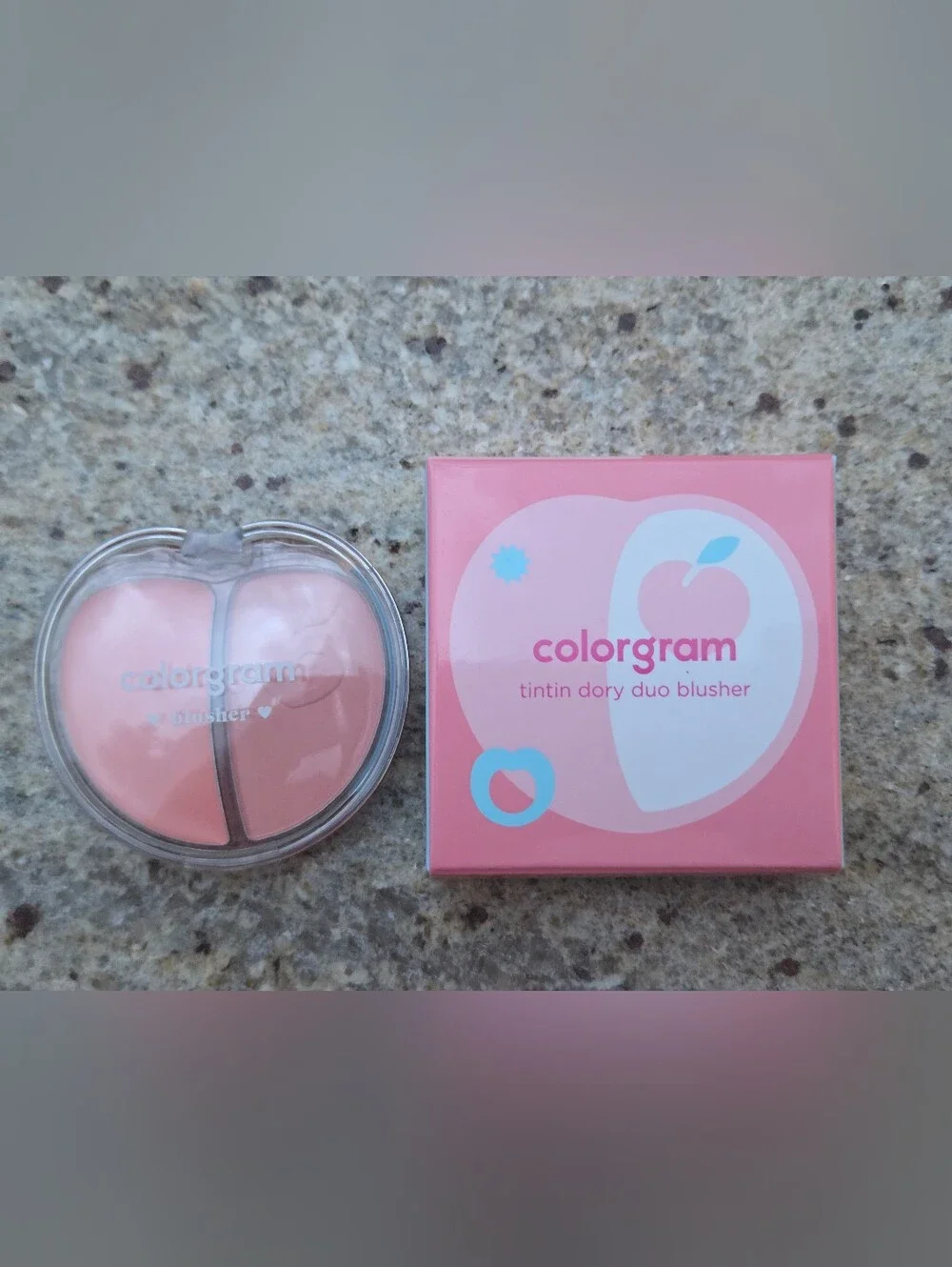 Colorgram K-Beauty Makeup 3-Piece Bundle Blush Gloss & Glitter Shadow